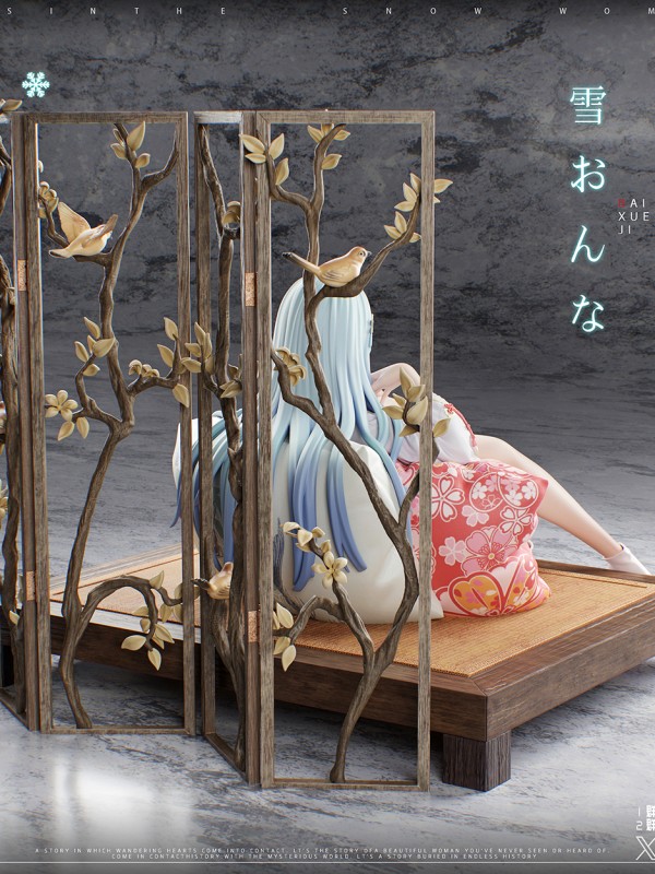 ABsinthe Studio Bishoujo Mangekyou Ibun: Yuki Onna Hot Sexy 1/4 Statue